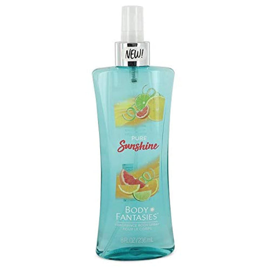 Body Fantasies Pure Sunshine by Parfums De Coeur Body Spray 8 oz Women