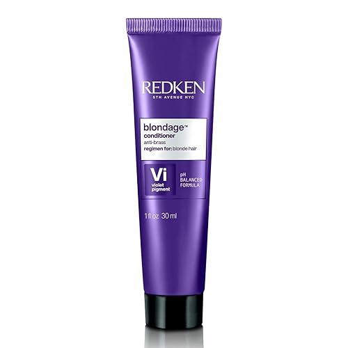 Redken Color Extend Blondage Color Depositing Purple Conditioner | Hair Toner For Blonde Hair | Neutralizes Brass & Moisturizes Hair | With Pure
