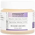 CLEARSTEM - HYDRAGLOW Stem Cell Moisturizer - Bakuchiol + Squalene - Youthful Skin Face Moisturizer - All Skin Types - Facial Skin Care Products