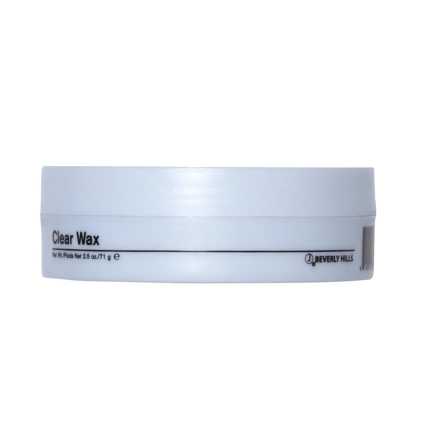 J Beverly Hills Blue Clear Finishing Wax with Castor Oil for Strong Hold and Hair Growth, 2.5 Oz