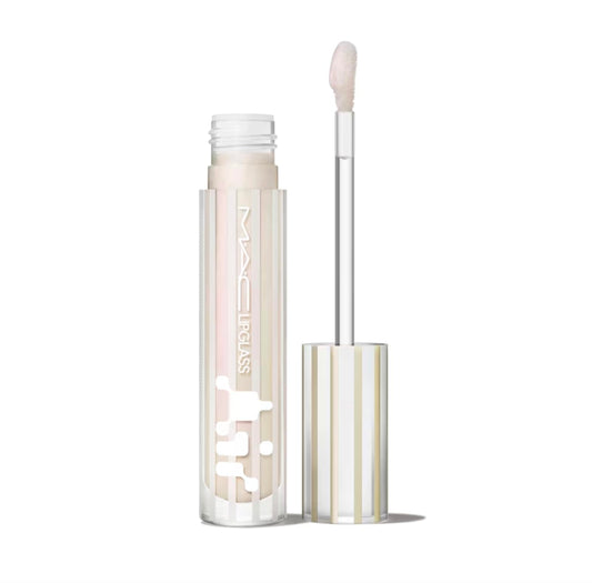 MAC Cosmetics Lipglass Air Non-Sticky Lip Gloss Frosting, 5ml, 1, Glass-Like Shine