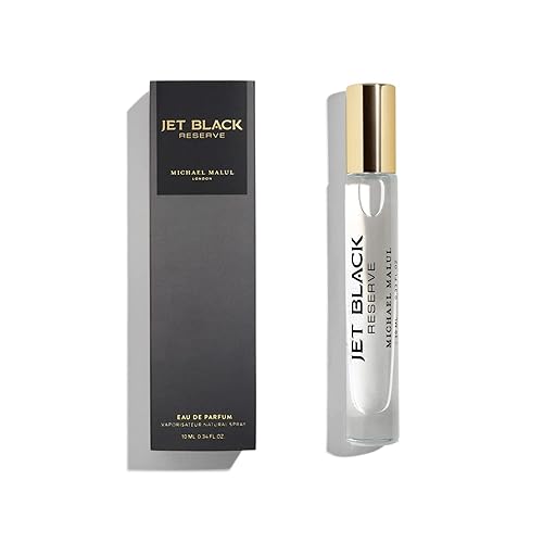 Michael Malul Jet Black Reserve Eau de Parfum for Men - 10ml Travel Size