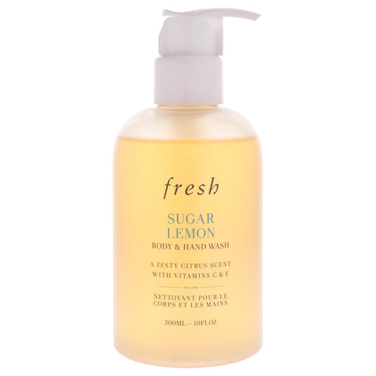 Body and Hand Wash - Sugar Lemon by Fresh for Women - 10 oz Body Wash