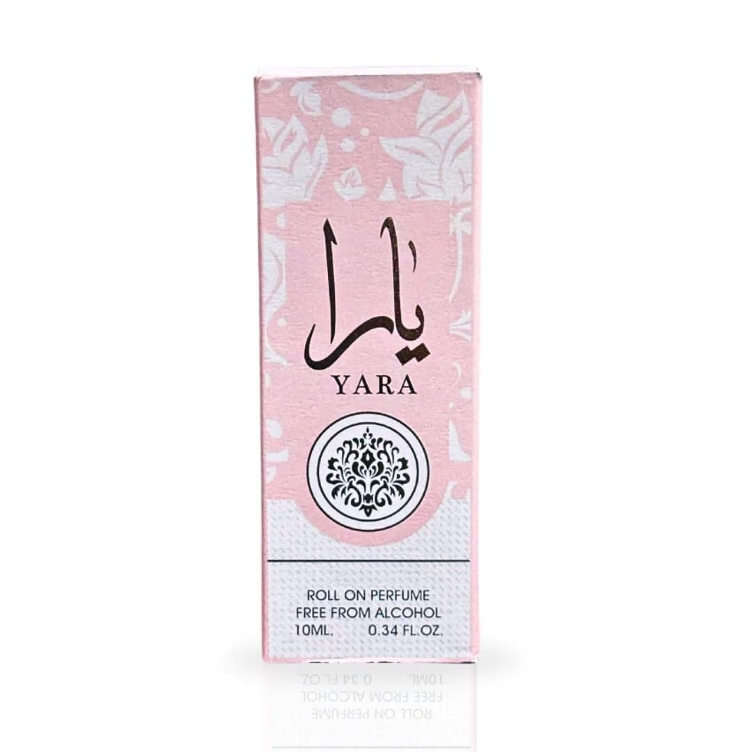 Ard Al Zaafaran YARA Roll-On Perfume Oil CPO - 10ML (0.34 OZ) | Gourmand Accord, Vanilla, Musk, Heliotrope, Orchid, Tangerine. Beauty and Personal Care Ard Al Zaafaran