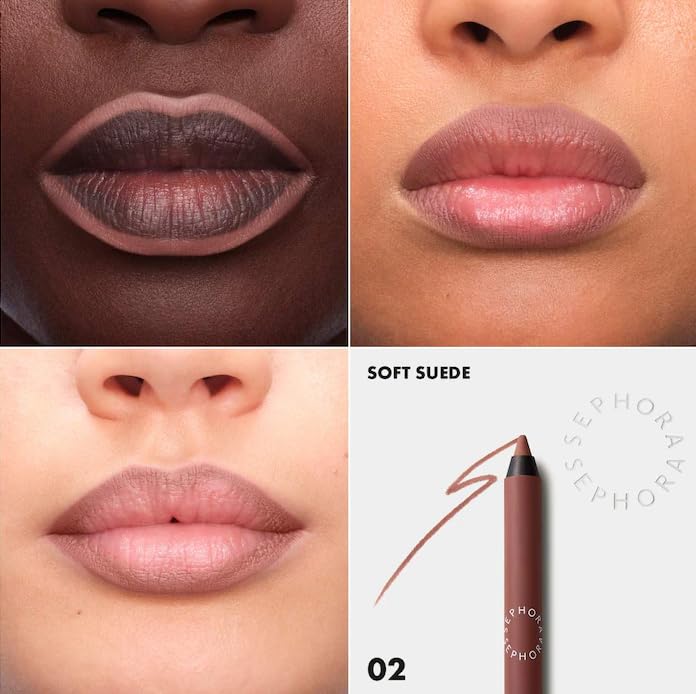 SEPHORA COLLECTION Cream Lip Stain 10HR Liquid Lipstick - 66 Skin Deep (.16 Fl Oz)