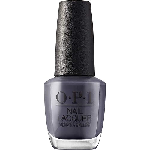 OPI Nail Lacquer Less is Norse | Opaque Dark Blue Crème Chip Resistant Nail Polish | Iceland Collection