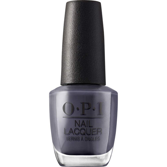 OPI Nail Lacquer Less is Norse | Opaque Dark Blue Crème Chip Resistant Nail Polish | Iceland Collection