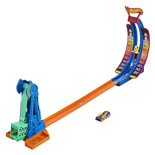 Hot Wheels STEAM Drop & Score Car Race Track - HJC50 ~ Teaches Gravity ~ Lesson Plan Included