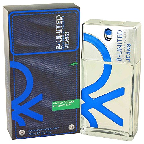 United Colors of Benetton B-united Jeans By United Colors of Benetton For Men Eau De Toilette Spray, 3.3-Ounce / 100 Ml