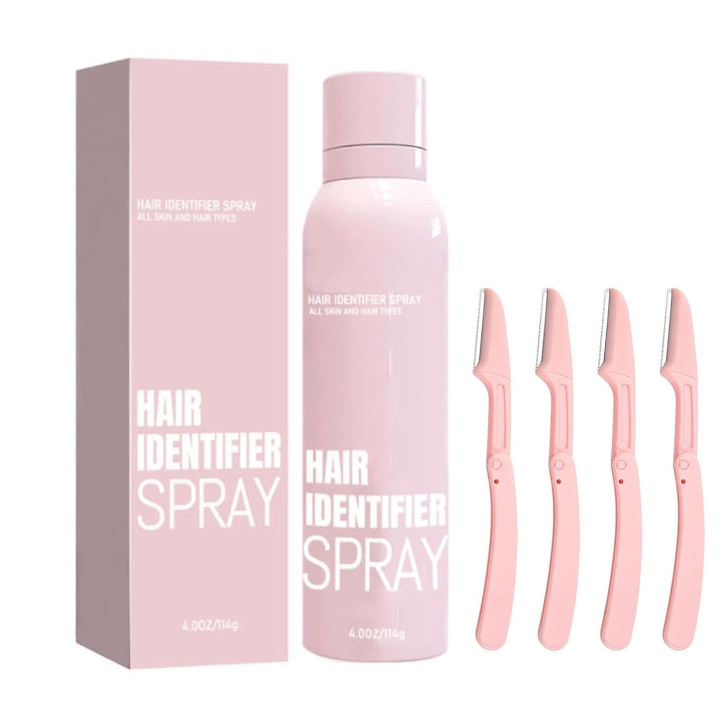 Hair Identifier Spray for Face Shaving?face hair identifier spray?Moisturizing And Skin Care Set Spray?suitable for all skin types (1 set) Beauty and Personal Care OYB Default Title