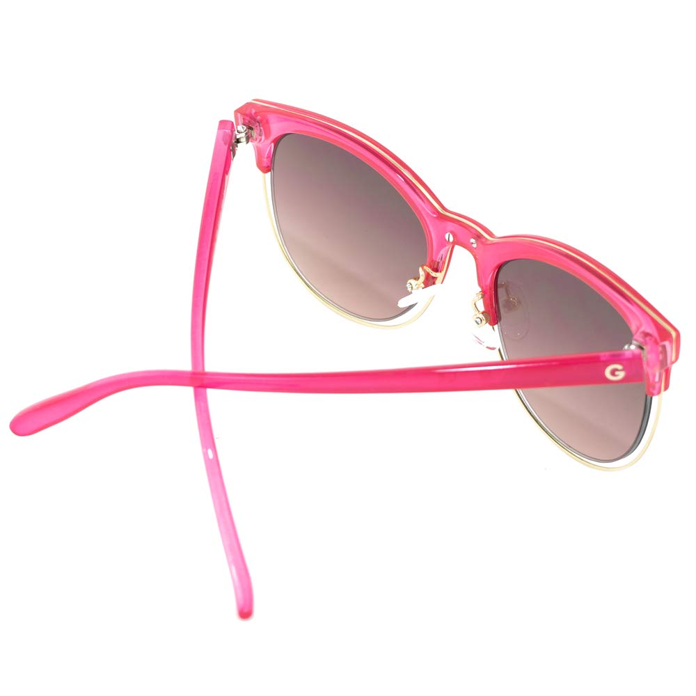 GUESS GG1159 Shiny Fuxia/Gradient Brown One Size