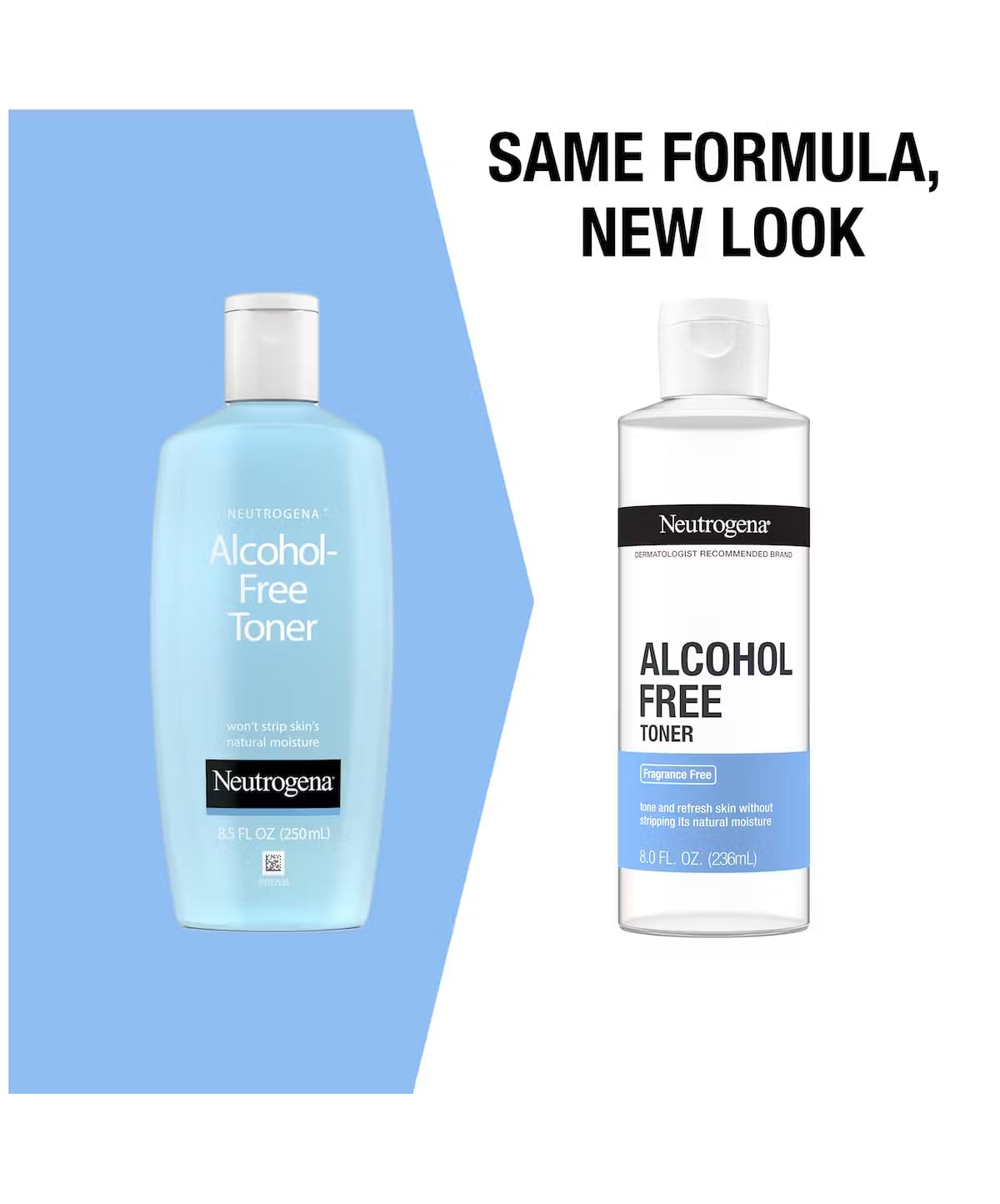 Neutrogena Alcohol-Free Toner, 8.5 Fluid Ounce (Pack of 3)