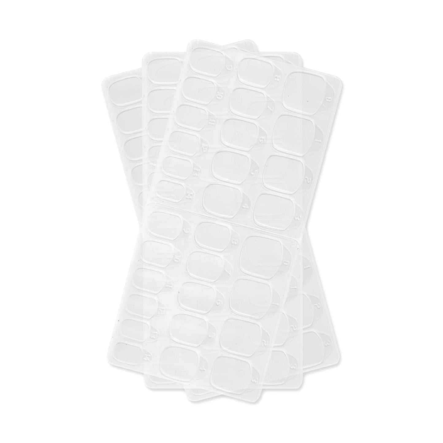 Glamnetic Press 'n Go Instant Nail Adhesive Tabs | Short Term Wear, Easily Removable & Less Damaging, Customized Fit | 90 Tabs