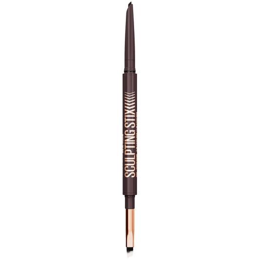 MAYBELLINE Sculpting Stix 2-in-1 Eyeliner, Dual Ended Brown Eye Liner With Up to 24HR Wear, Smudge and Sweat-Resistant Eye Makeup Formula, Smooth