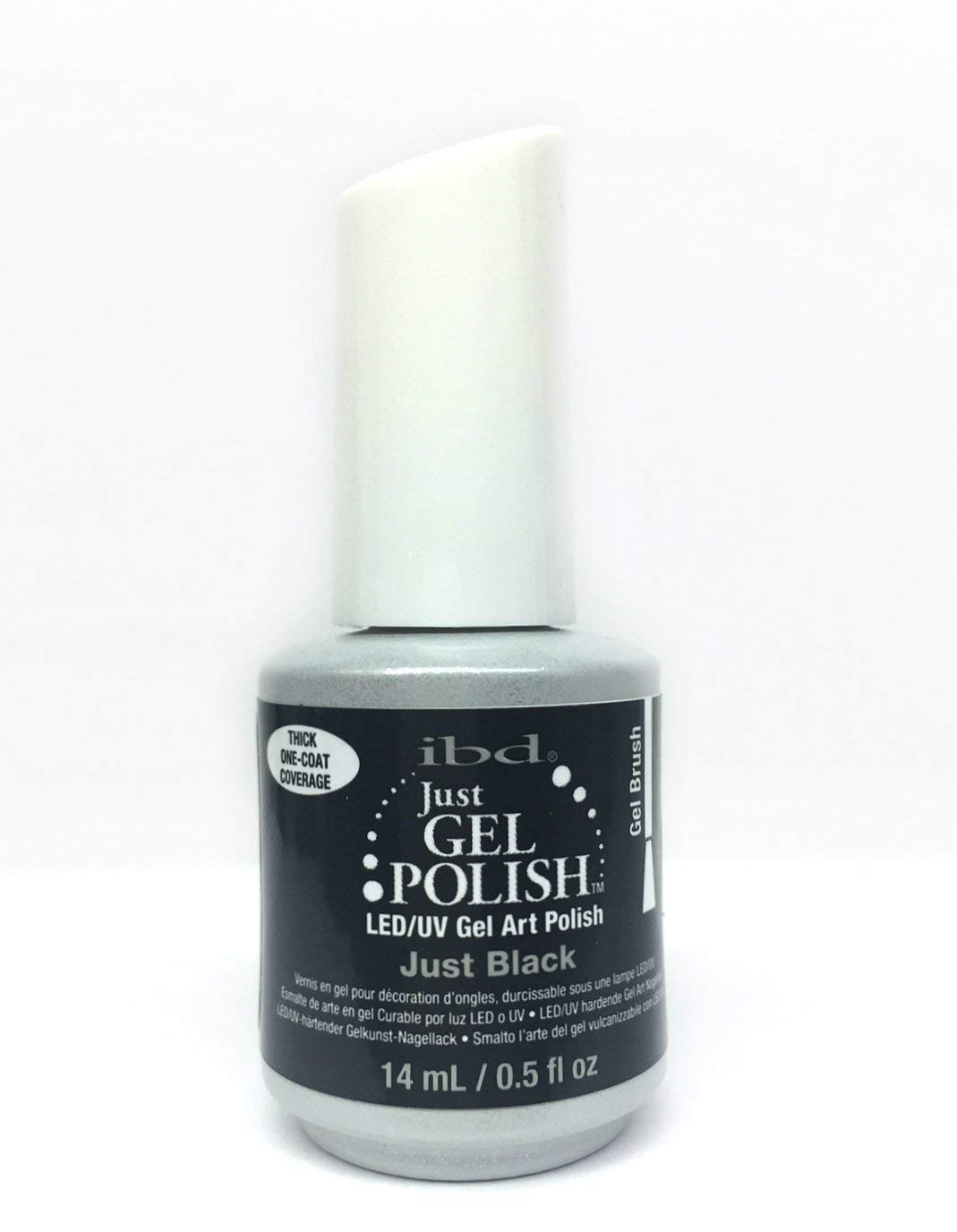 IBD Just Gel Polish - LED/UV Gel Art Polish - Just Black 56953 Beauty & Personal Care IBD