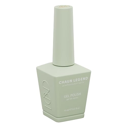 Chaun Legend UV Gel Nail Polish, 0.5 Ounce Long Lasting Salon Quality, Bubble Free Professional Manicures, Quick Dry, High Shine, Mint Condition Beauty & Personal Care Chaun Legend Professional Nails