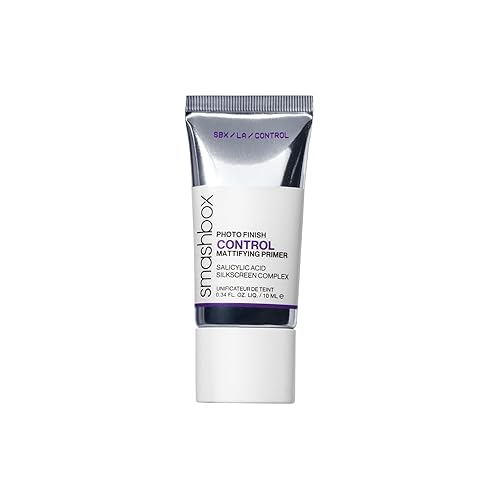 Smashbox Photo Finish Control Mattifying Makeup Primer | Pore-Minimizing, Oil-Controlling Primer that helps Reduce Shine | Silkscreen Complex, Witch