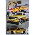 HOT WHEELS 2016 RELEASE WAL-MART EXCLUVISE YELLOW CUSTOM '69 CHEVY PICKUP 2/8