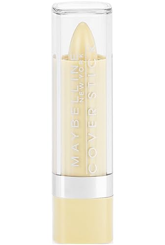 Maybelline New York Cover Stick Corrector Concealer, Yellow Corrects Dark Circles, 0.16 oz.