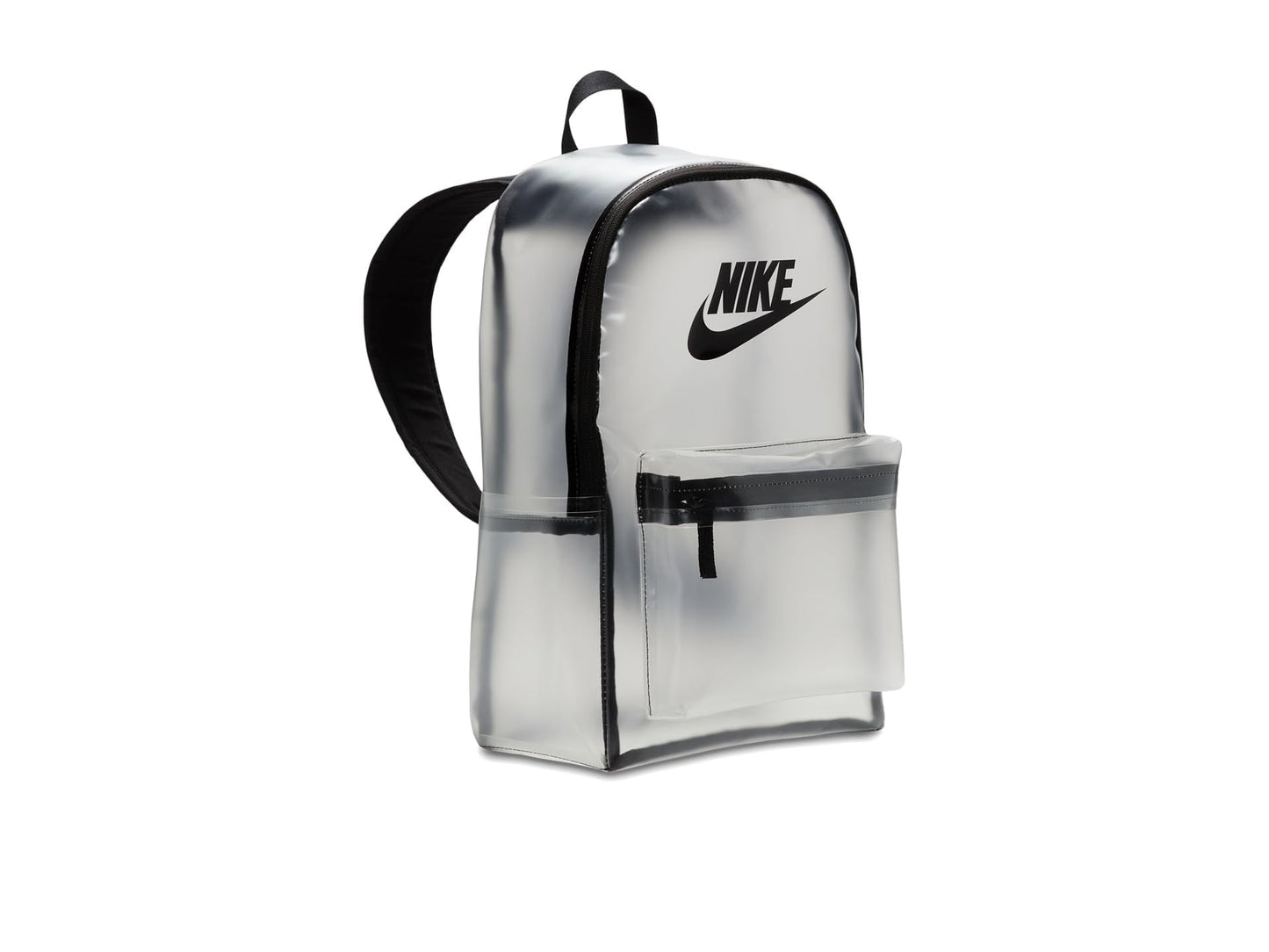Nike Unisex Kids Heritage Crystal Backpack (25L) (Little Kid/Big Kid) Clear/Black/Black One Size