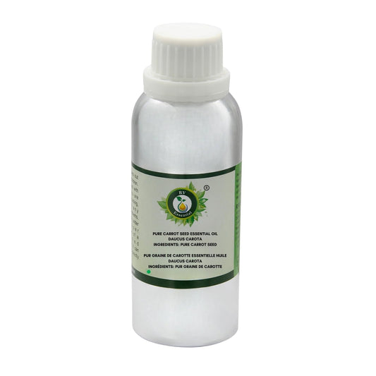 R V Essential Pure Carrot Seed Essential Oil 300ml (10oz)- Daucus Carota (100% Pure and Natural Therapeutic Grade) Beauty and Personal Care R V Essential