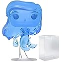 POP Disney: The Little Mermaid - Ariel (Blue Translucent) Entertainment Earth Exclusive Funko Vinyl Figure (Bundled with Compatible Box Protector…