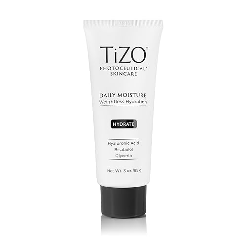TIZO Photoceuticals Daily Moisture | Lightweight Formula | Ultra Hydrating | Hyaluronic Acid | Bisabolol | For All Skin Types | 3 oz