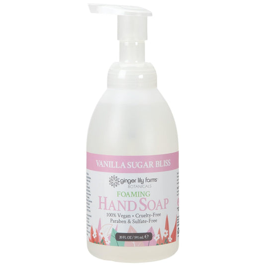 Ginger Lily Farms Botanicals All-Purpose Foaming Hand Soap Refill, 100% Vegan & Cruelty-Free, Vanilla Sugar Bliss Scent, 20 Fl Oz (Pack of 1) Beauty & Personal Care Ginger Lily Farms