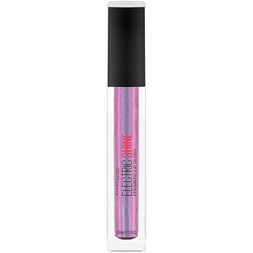 Maybelline New York Lip Studio Electric Shine Prismatic Lip Gloss Makeup, Lunar Gem, 0.17 fl. oz.