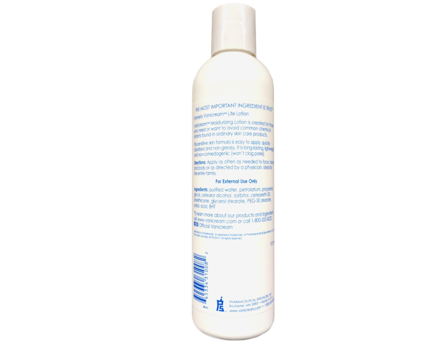 Vanicream Skin Care Lotion 8 oz (Pack of 10)