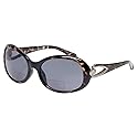 Calabria 828 Oversized Polarized BiFocal Sunglasses +1.50 Tortoise Pewter Brown Women UV Protection Bi-Focal Sunglass Readers
