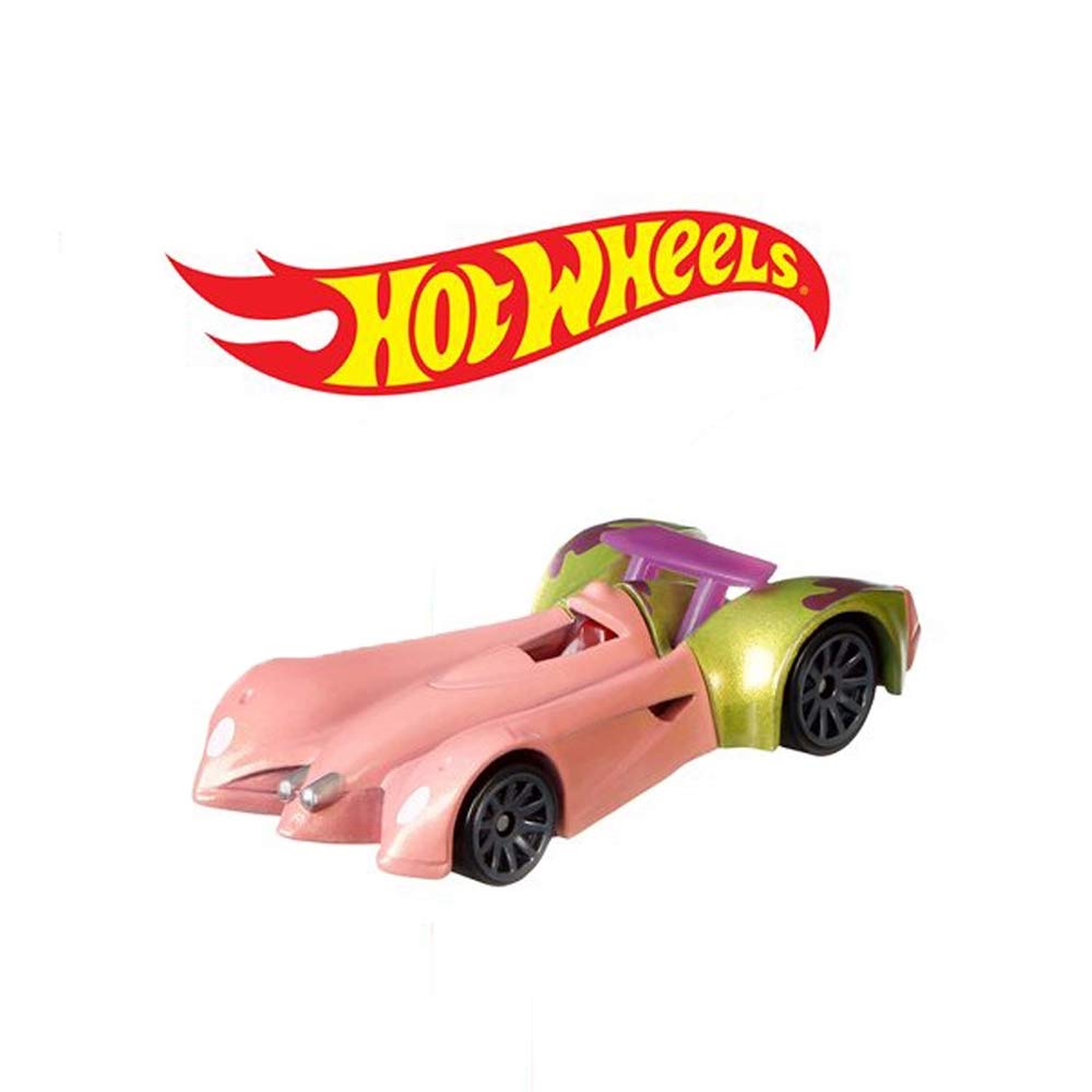 HW Spongebob Squarepants Collectible Character Car - Patrick Star, The Starfish ~ GMR61