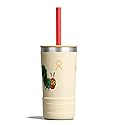 Hydro Flask Kids 12 Oz Tumbler with Lid and Straw for School - Insulated Stainless Steel World of Eric Carle™ Caterpillar