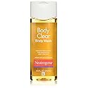 Neutrogena Body Clear Acne Body Wash with Glycerin & Salicylic Acid Acne Medicine for Acne-Prone Skin, Non-Comedogenic, 8.5 fl. oz (Pack of 2)