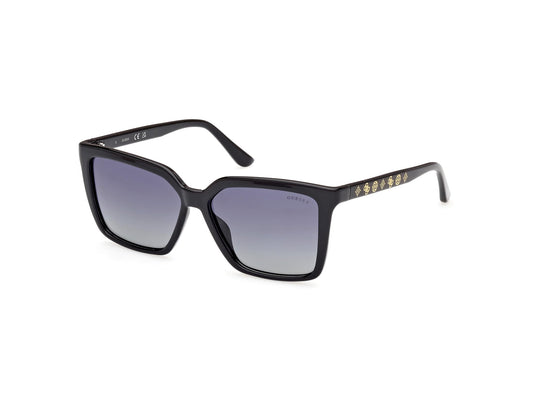 Guess GU00099 01D shiny black 55/13/140 WOMAN Sunglasses