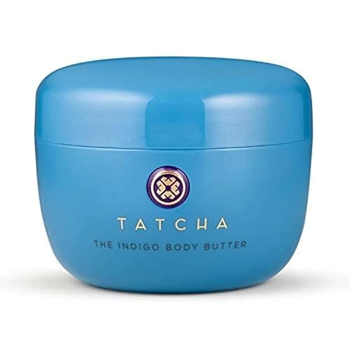 TATCHA The Indigo Body Butter | Soothing Silk Body Cream for Skin Dryness & Eczema, 200 ml | 6.8 oz