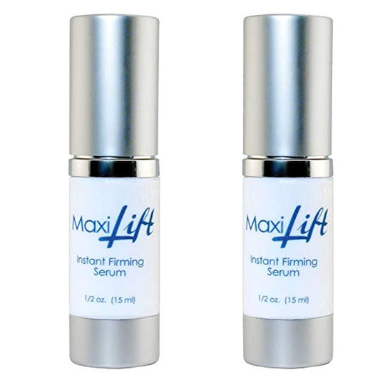 Maxilift Instant Firming Serum by Biologic Solutions (2 Pack) 0.5 ounce bottle.