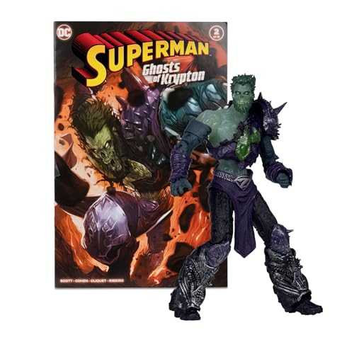 McFarlane Toys - DC Direct Page Punchers Ghost of Zod 7in Action Figure with Superman Comic