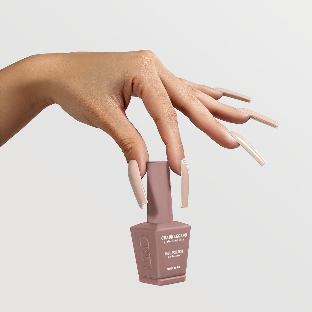 Chaun Legend UV Gel Nail Polish, 0.5 Ounce Long Lasting Salon Quality, Bubble Free Professional Manicures, Quick Dry High Shine, Hugs & Kisses LG5024 Beauty & Personal Care Chaun Legend Professional Nails