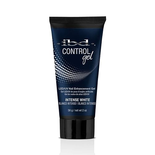 IBD Pro-Hybrid Nail Control Gel, Intense White LED/UV Nail Enhancement Gel, 2 oz Beauty & Personal Care IBD