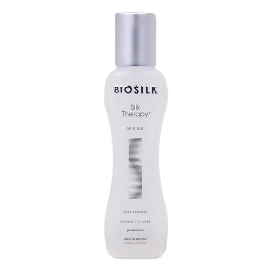 BioSilk Silk Therapy Original, Reconstructing Leave-In Hair Treatment, Adds Shine, Smooths & Prevents Split Ends, Sulfate-Free, Paraben-Free