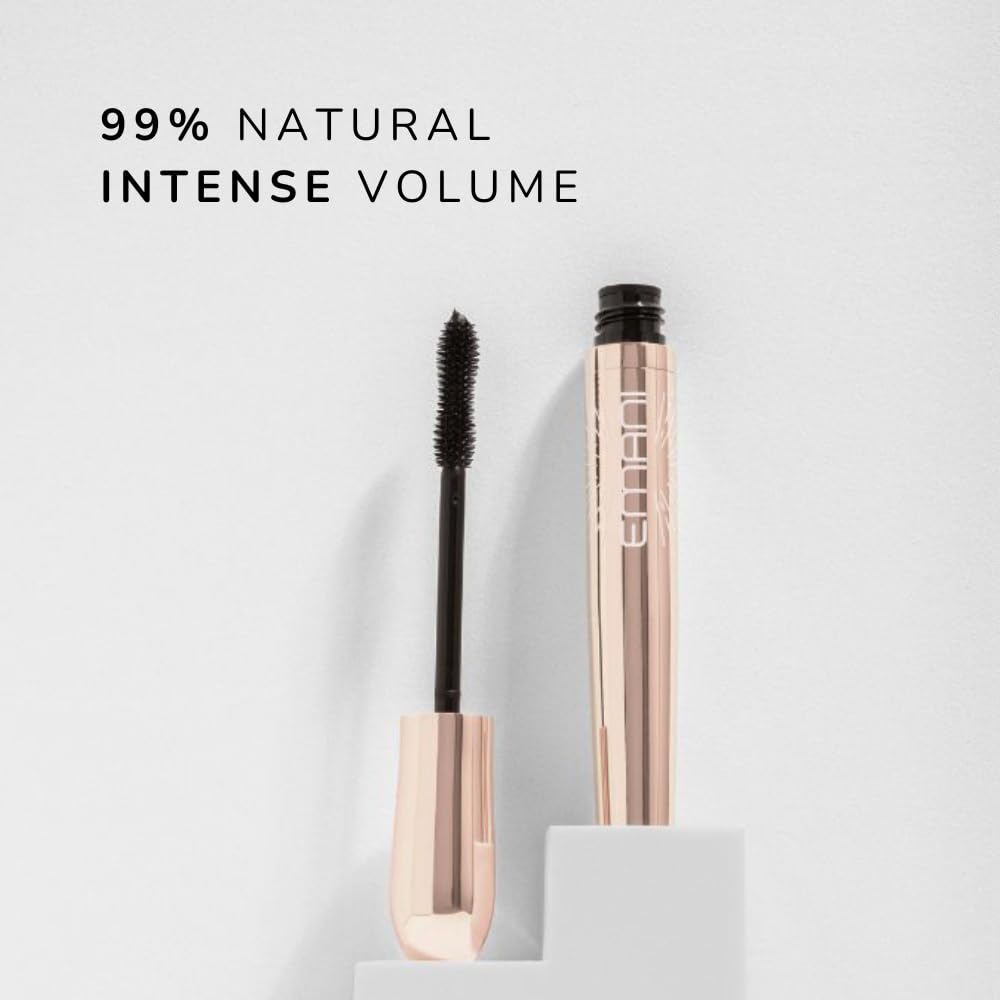 Emani Natural Healthy Lash Mascara, Volume and Length, Hypoallergenic for Sensitive Eyes, Clean Natural Ingredients, Smudge Proof & Volumizing…