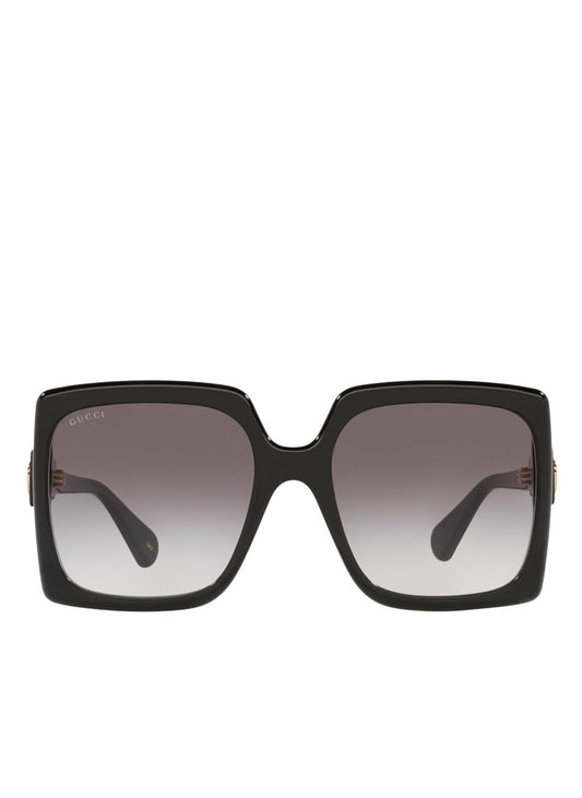 Gucci Square Sunglasses GG0876S 001 Black 60mm 876
