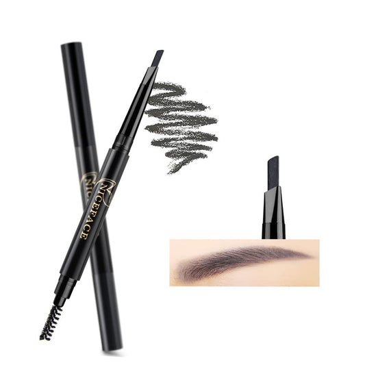Eyebrow Pencil Gray Double Ended Precision Waterproof Brow Cruelty Free(Gray #5) Beauty & Personal Care NICEFACE