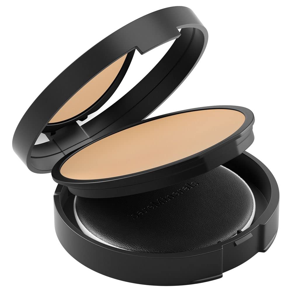 BareMinerals Original Pressed Mineral Veil Setting Powder with Puff Applicator, 0.35 Ounce (Pack of 1),Sheer Medium