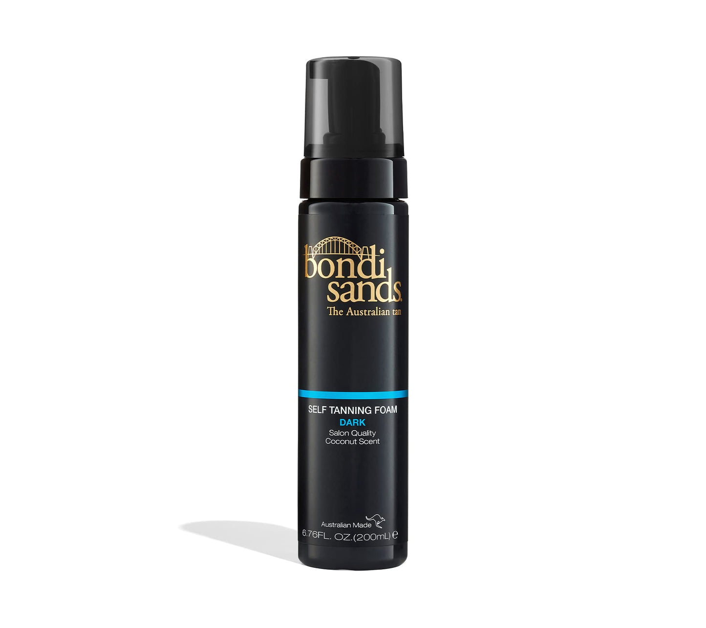 Bondi Sands Dark Self Tanning Foam | Lightweight, Self-Tanner Foam Enriched with Aloe Vera and Coconut Provides an Even, Streak-Free Tan | 6.76 oz/200