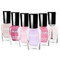 Tophany Non Toxic Nail Polish Set, Easy Peel Off and Fast Dry NailPolish Set for Pack, Eco Friendly & Organic Water Based Nail Polish for Women,Teens