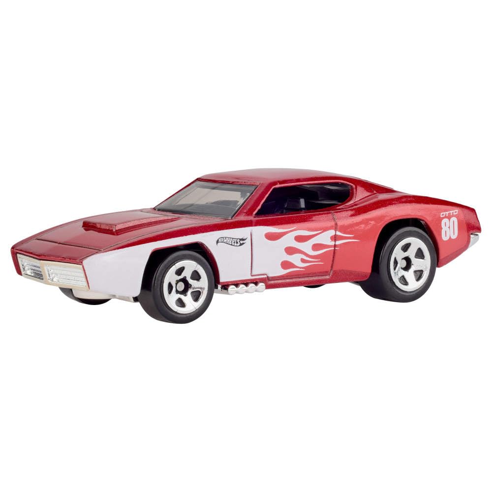 Hot Wheels 5-Pack 1:64 Scale Cars – Mattel 80th Anniversary Collectible Vehicle Set with Special Deco & Packaging