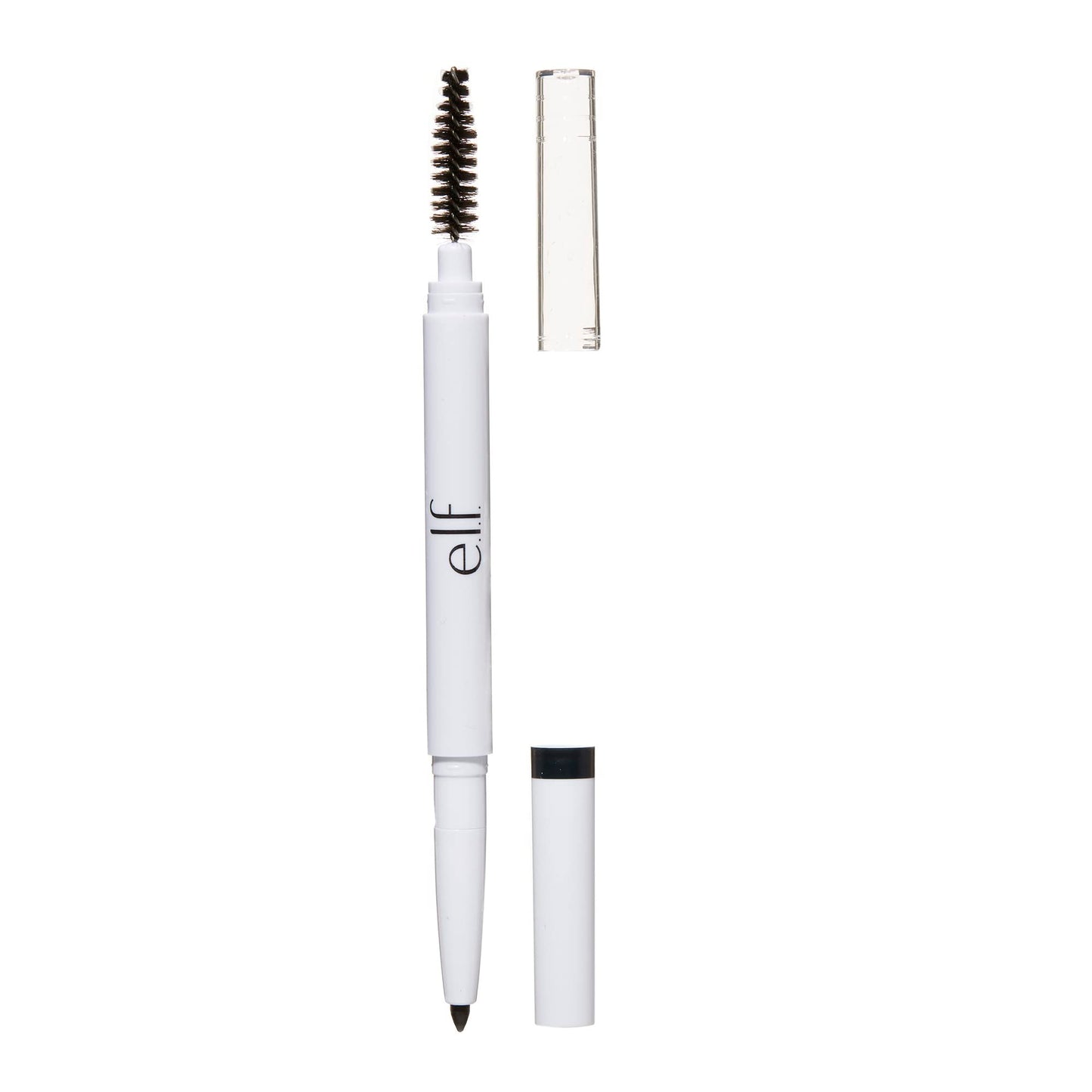 e.l.f. Instant Lift Brow Pencil, Dual-Sided, Precise, Fine Tip, Shapes, Defines, Fills Brows, Contours, Combs, Tames, 006 Oz, Black, 1 Count