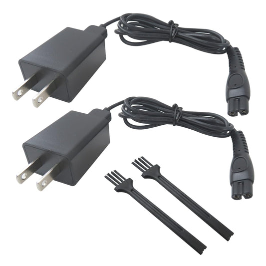 Bryzantine 2 Pcs 5V Charger Replacement Compatible for Philips Shaver Series: S3243/91 S1016/90, Replacement Power Cord for Philips Norelco Shaver Beauty and Personal Care Bryzantine